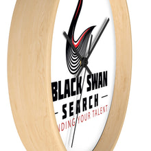 Load image into Gallery viewer, Black Swan Wall clock