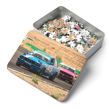 Load image into Gallery viewer, 252 Piece Puzzle Lucky Dog Race Juice