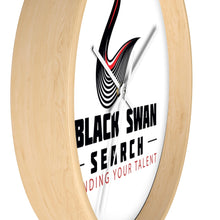 Load image into Gallery viewer, Black Swan Wall clock