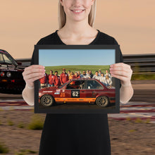 Load image into Gallery viewer, 25hr Team Black Swan Search Framed photo paper poster