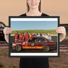 Load image into Gallery viewer, 25hr Team Black Swan Search Framed photo paper poster