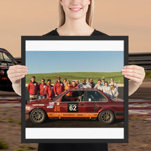 Load image into Gallery viewer, 25hr Team Black Swan Search Framed photo paper poster