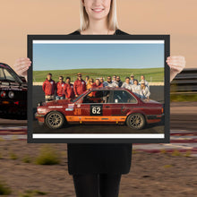 Load image into Gallery viewer, 25hr Team Black Swan Search Framed photo paper poster