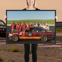 Load image into Gallery viewer, 25hr Team Black Swan Search Framed photo paper poster