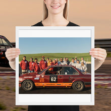 Load image into Gallery viewer, 25hr Team Black Swan Search Framed photo paper poster