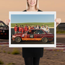 Load image into Gallery viewer, 25hr Team Black Swan Search Framed photo paper poster