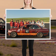 Load image into Gallery viewer, 25hr Team Black Swan Search Framed photo paper poster