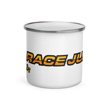 Load image into Gallery viewer, Race Juice Enamel Mug
