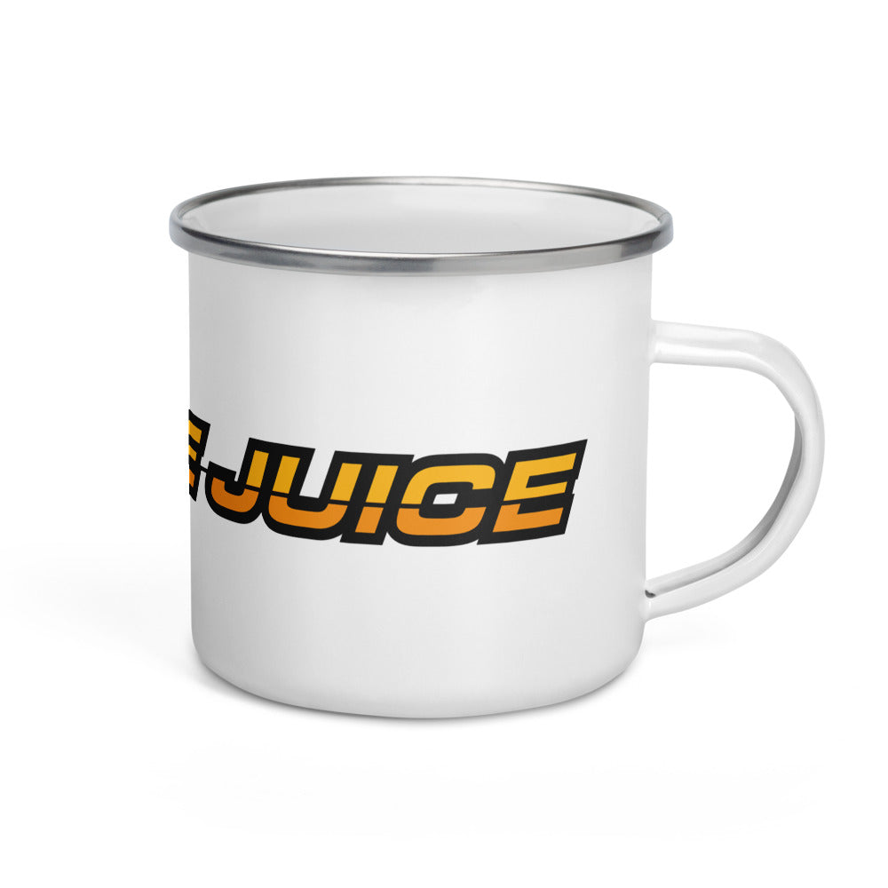 Race Juice Enamel Mug